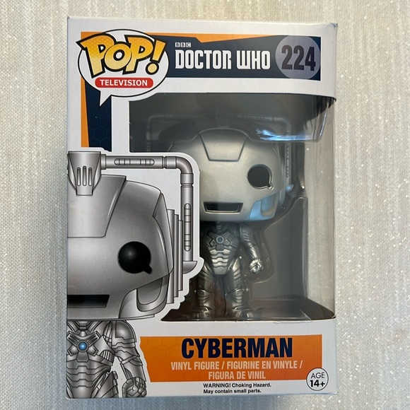 Doctor Who Funko POP! TV Cyberman Vinyl Figure #224 New NIB - Picture 1 of 6